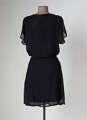 Robe courte manches courtes manches courtes rouge MOKA'S femme