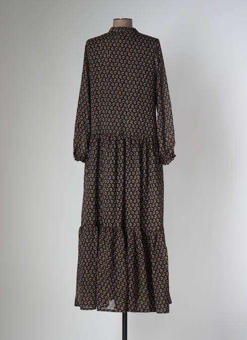 Robe longue noir PURPLE QUEEN pour femme