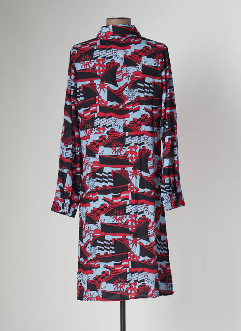 Robe mi-longue bleu SOVOGUE pour femme