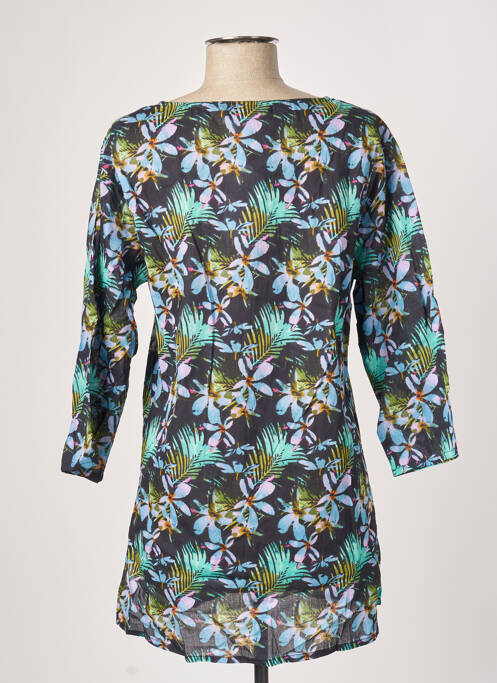 Tunique manches longues bleu LA FIANCEE DU MEKONG pour femme