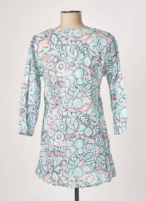 Tunique manches longues bleu LA FIANCEE DU MEKONG pour femme