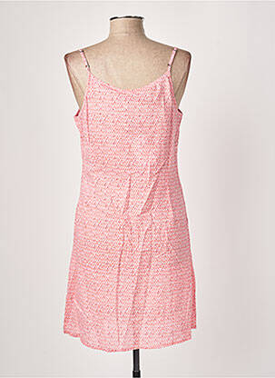 Robe mi-longue manches longues manches longues rose LA FIANCEE DU MEKONG femme
