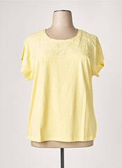 T-shirt jaune DAMART pour femme seconde vue