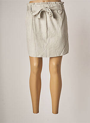 Jupe courte poches gris SPARKZ femme