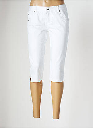 Corsaire skinny taille basse blanc VILA femme
