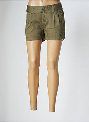 Short finition revers taille basse vert VILA femme