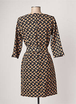 Robe courte manches 3/4 manches 3/4 noir EMME M femme