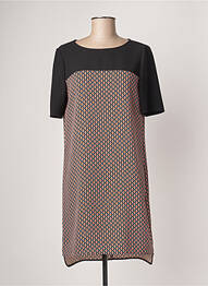 Robe courte manches courtes manches courtes noir PENNYBLACK femme