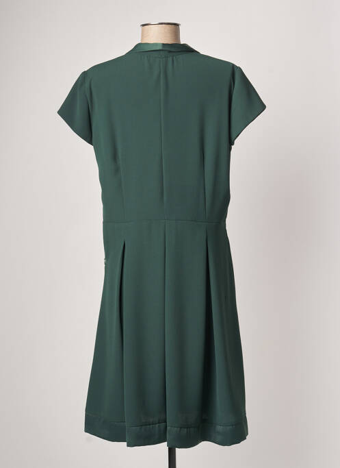 Robe mi-longue vert QUEENIE pour femme