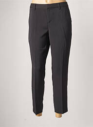 Pantalon 7/8 fermeture zippée sous rabat avec crochet taille normale noir SUD EXPRESS femme