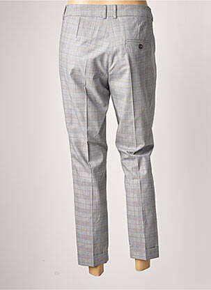 Pantalon 7/8 fermeture zippée sous rabat avec crochet taille normale gris MARELLA femme