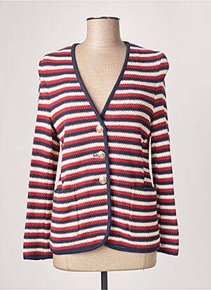 Gilet manches longues stretch rouge GERARD DAREL femme