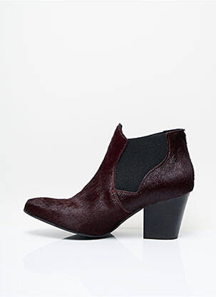 Bottines/boots talon de 7 à 9cm violet COPENHAGEN femme