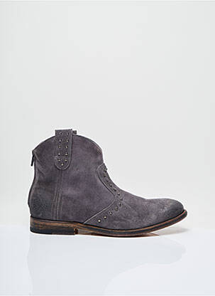 Bottines/boots talon bas talon plat jusqu'à 3cm gris ATELIER VOISIN femme