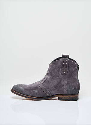 Bottines/boots talon bas talon plat jusqu'à 3cm gris ATELIER VOISIN femme