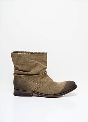 Bottines/boots talon bas talon plat jusqu'à 3cm marron ATELIER VOISIN femme