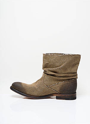Bottines/boots talon bas talon plat jusqu'à 3cm marron ATELIER VOISIN femme