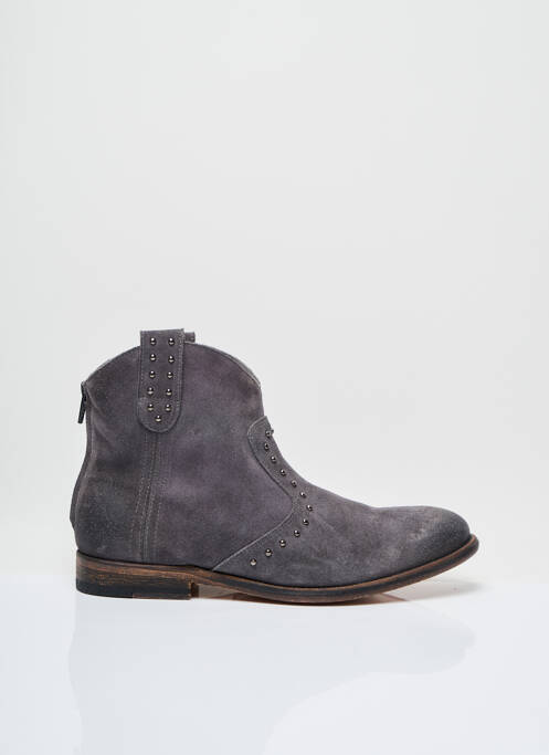 Bottines/boots talon bas talon plat jusqu'à 3cm gris ATELIER VOISIN femme