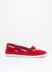 Chaussures bâteau rouge VICTORIA pour femme seconde vue