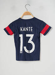 T-shirt bleu FFF pour garçon seconde vue