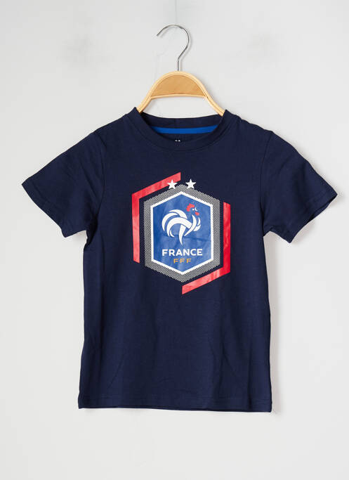 T-shirt bleu FFF pour garçon