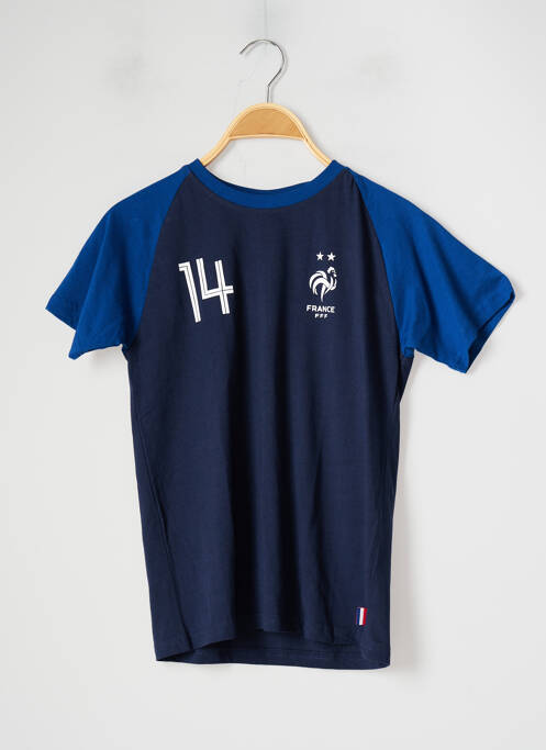 T-shirt bleu FFF pour garçon
