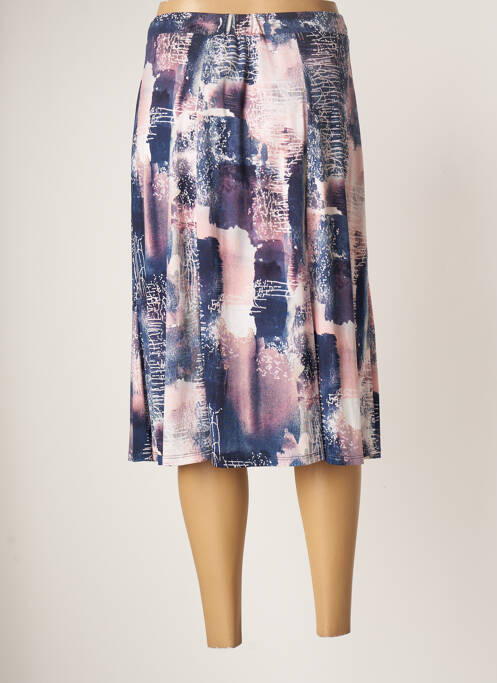 Jupe mi-longue rose NAYAT pour femme