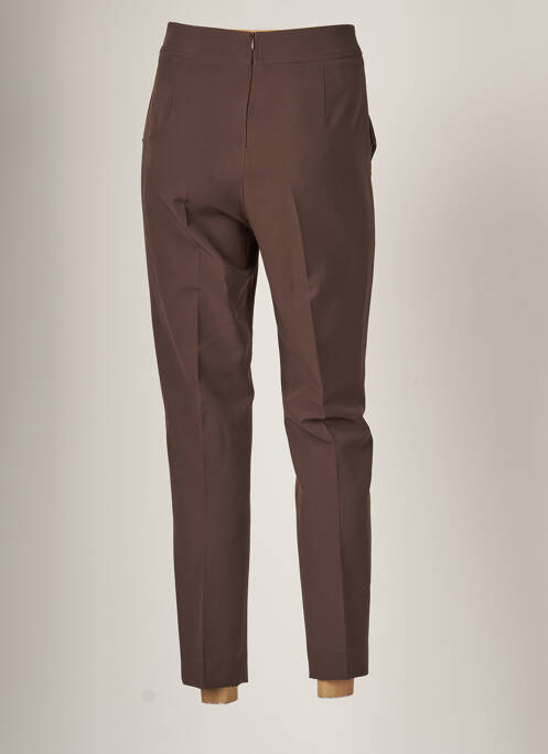 Pantalon slim marron KOCCA pour femme