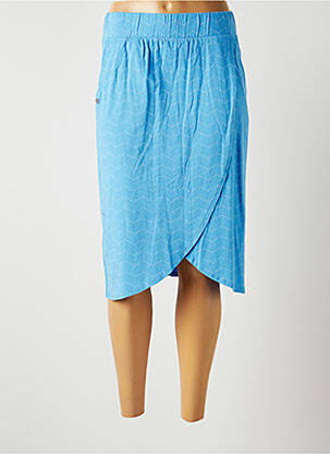 Jupe mi-longue taille haute bleu RAGWEAR femme