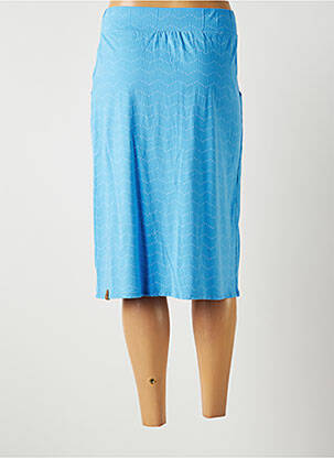 Jupe mi-longue taille haute bleu RAGWEAR femme
