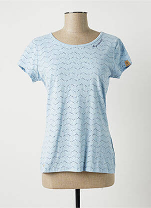 T-shirt bleu RAGWEAR pour femme