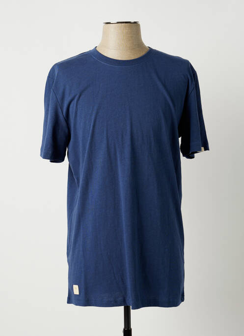 T-shirt bleu RAGWEAR pour homme
