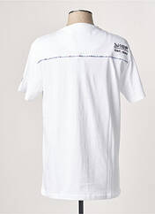 T-shirt blanc BLACK WELLIS pour homme seconde vue