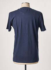 T-shirt bleu MONSIEUR TSHIRT pour homme seconde vue