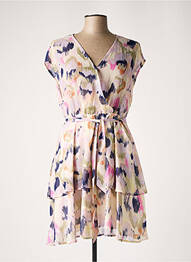 Robe courte violet GRACE & MILA femme