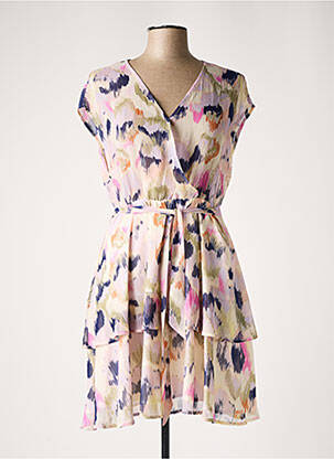 Robe courte violet GRACE & MILA femme