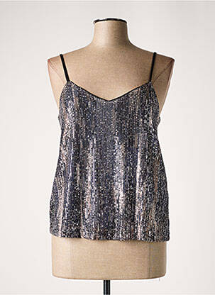 Top gris GRACE & MILA femme
