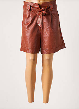 Short marron GRACE & MILA femme