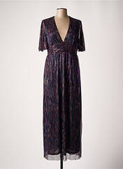 Robe longue violet GRACE & MILA pour femme seconde vue