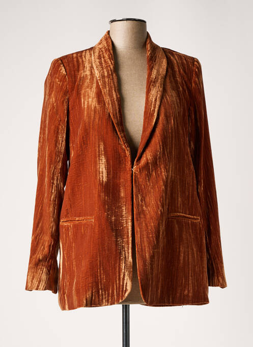 Blazer orange HOD pour femme