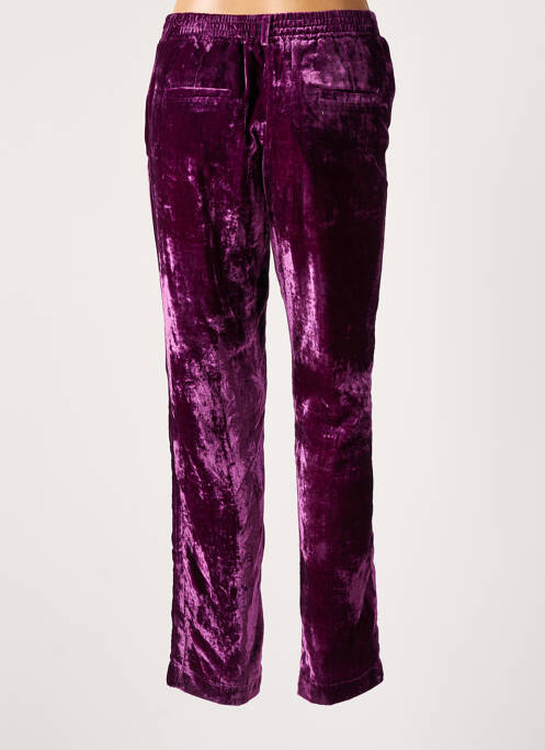 Pantalon droit violet HOD femme