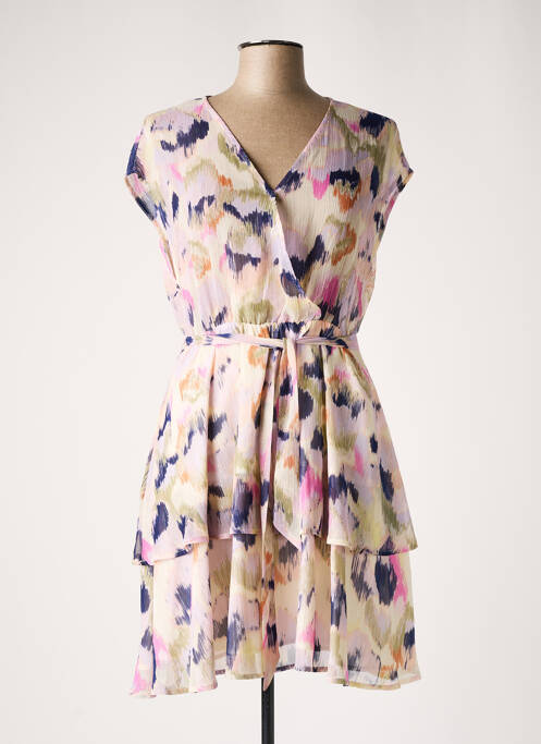 Robe courte violet GRACE & MILA pour femme