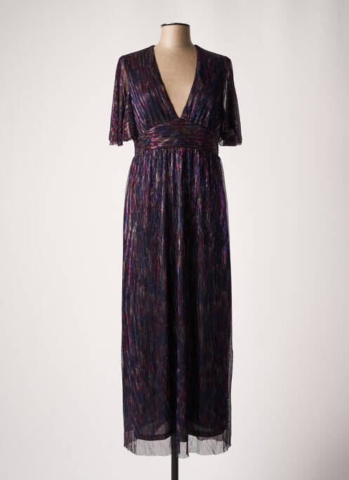 Robe longue violet GRACE & MILA pour femme
