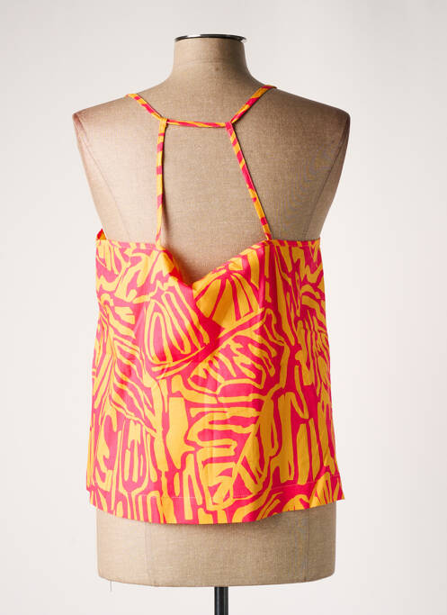 Top orange GRACE & MILA pour femme