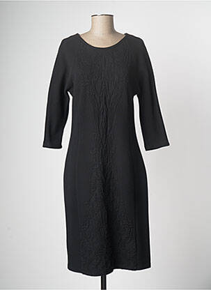 Robe mi-longue noir FRANK WALDER pour femme