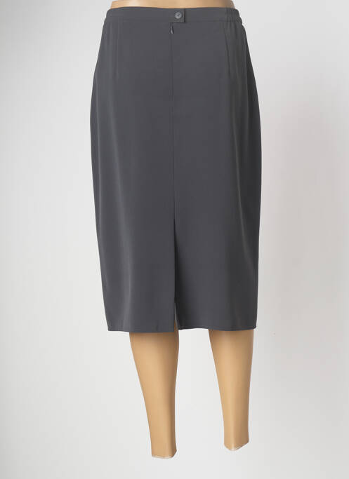 Jupe mi-longue gris FRANKENWÄLDER pour femme