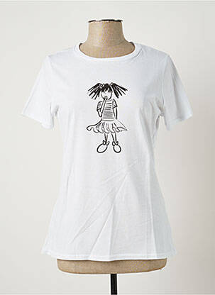 T-shirt blanc LES BONHEURS DE SOPHIE pour femme