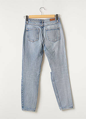 Jean coupe mom  taille haute bleu NVY femme
