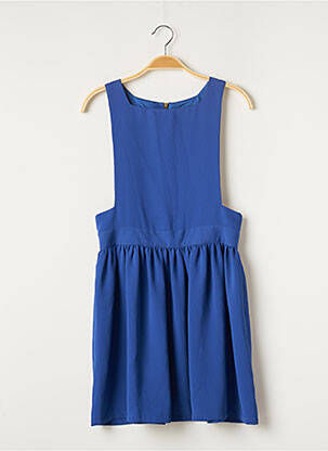 Robe courte sans manche sans manche bleu TOPSHOP femme