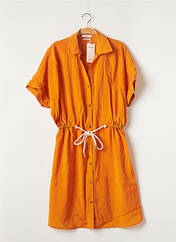 Robe mi-longue orange RESERVED pour femme seconde vue